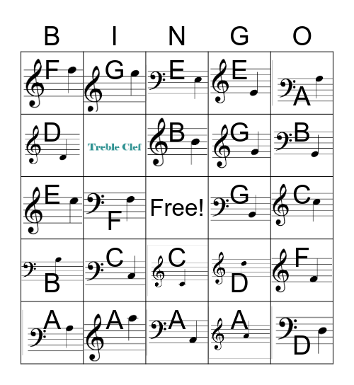 CCA Notes Bingo Card