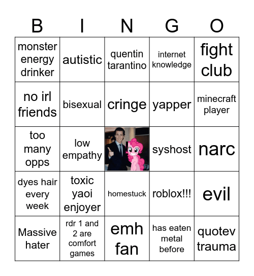 @telamonn bingo Card