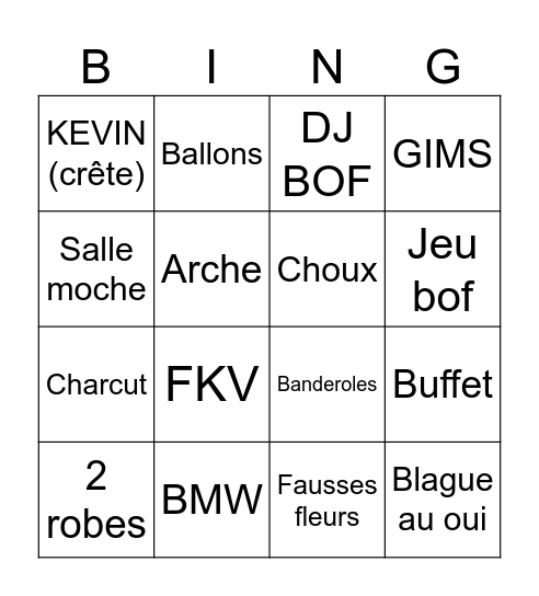Bleu roi & champêtre - 50 - 7000 Bingo Card