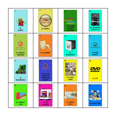 TCCL Loteria Bingo Card