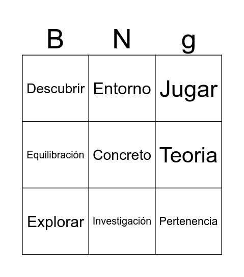 "Constructi-Bingo" Bingo Card