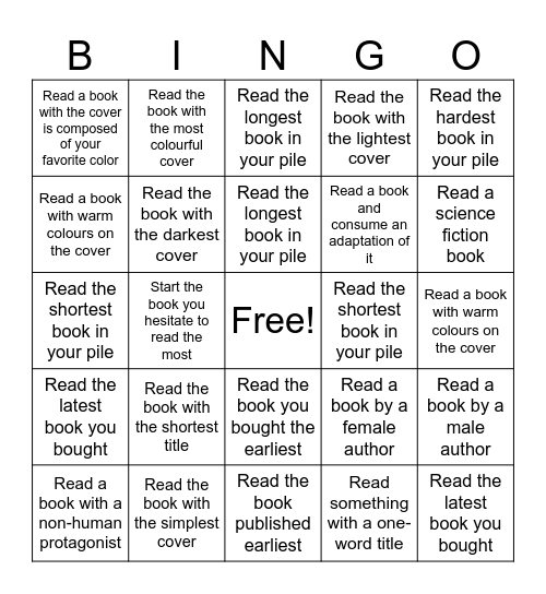 日本語 Bingo Card