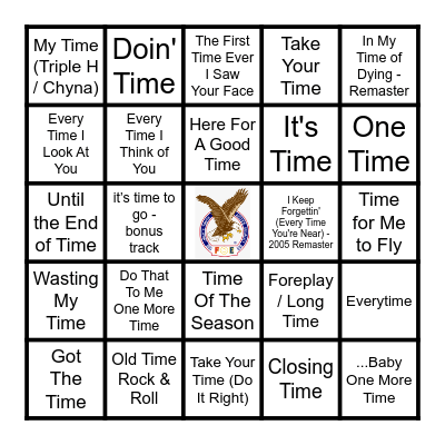 TIME Bingo Card
