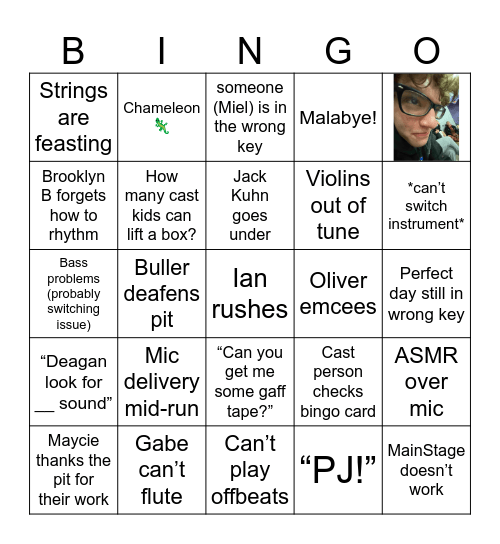 HELLO SATURDAY Bingo Card