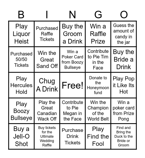 Poker Run - 1st Line get a card entire sheet get a card Bingo Card