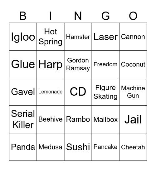 Infinite Craft B&S 2 Bingo Card