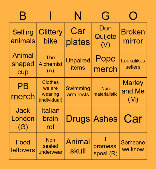 Koningsdag Utrecht Bingo Card
