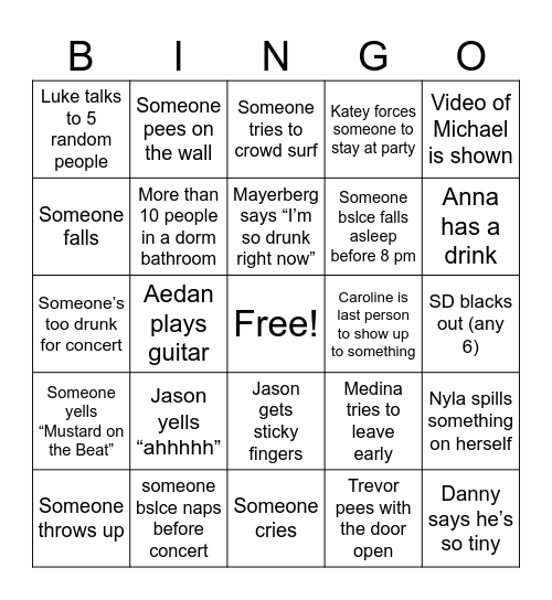 SPRING DAY 2025🎉 Bingo Card