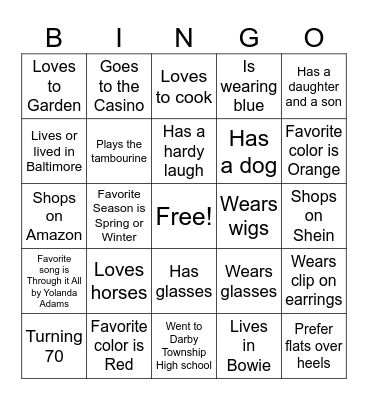 Icebreaker Bingo: Find Someone Who Bingo Card