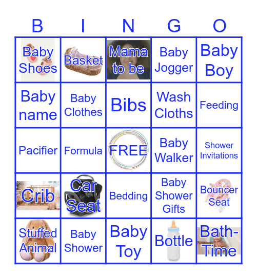 Mommy Myra Baby Shower! Bingo Card