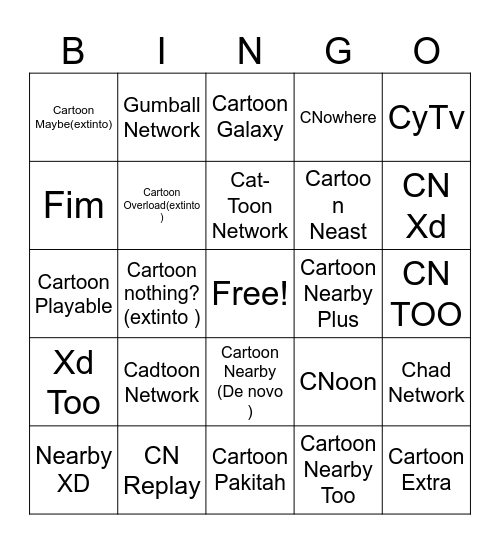 NC Bingo ( 2025 ) Bingo Card