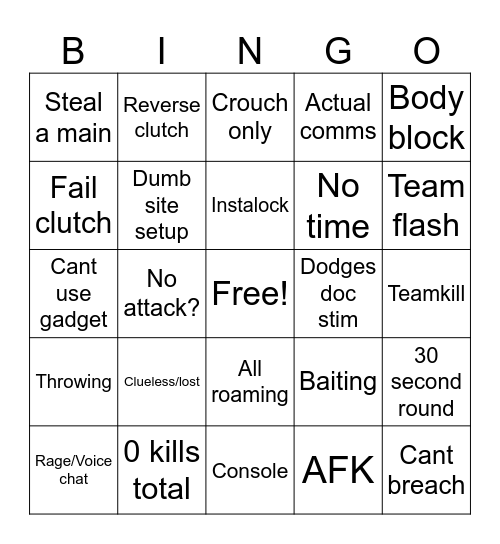 ths b hjsd dfgihl Bingo Card