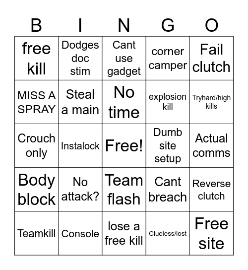 ths b hjsd dfgihl Bingo Card