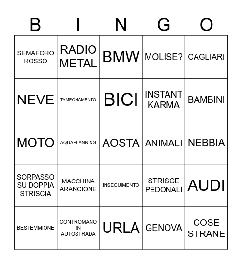 BDOI Bingo Card