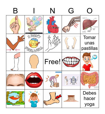 I Need a Doctor Bingo Card