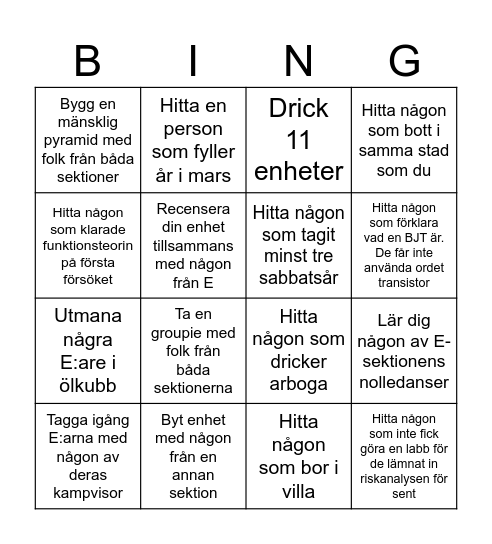 KvElborg (K) Bingo Card