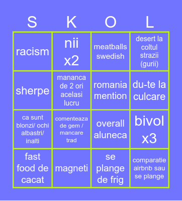 LENGHEL IKEA EDITION Bingo Card