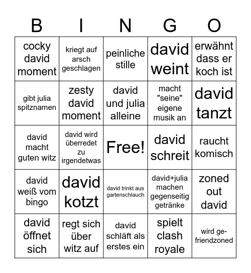 schnabelbingo Card