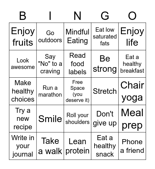 Tops Tuesday Night Bingo Card
