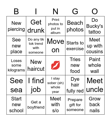 Ollie's 2025 bingo Card