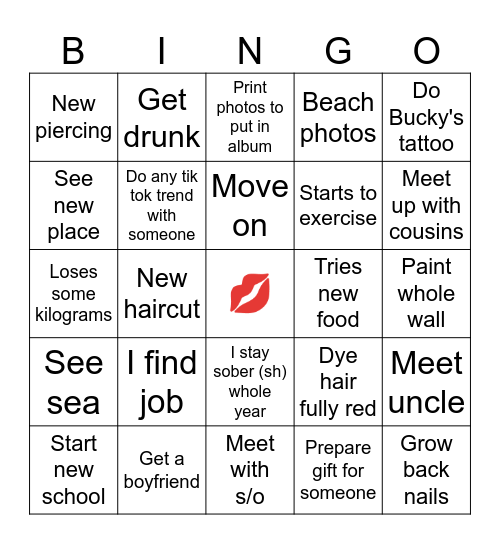 Ollie's 2025 bingo Card