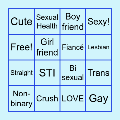 ELFRIDA Bingo Card
