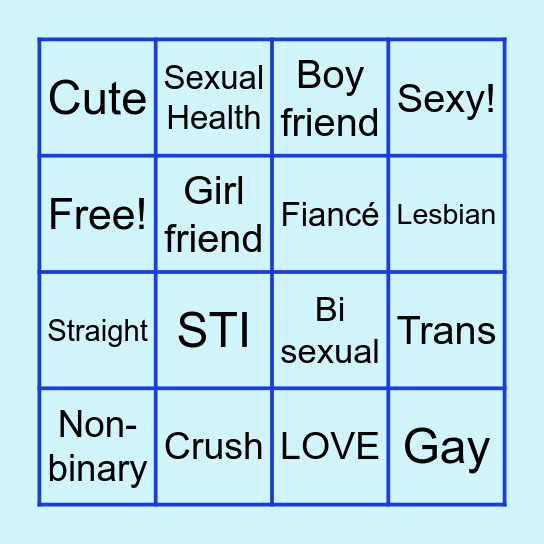 ELFRIDA Bingo Card