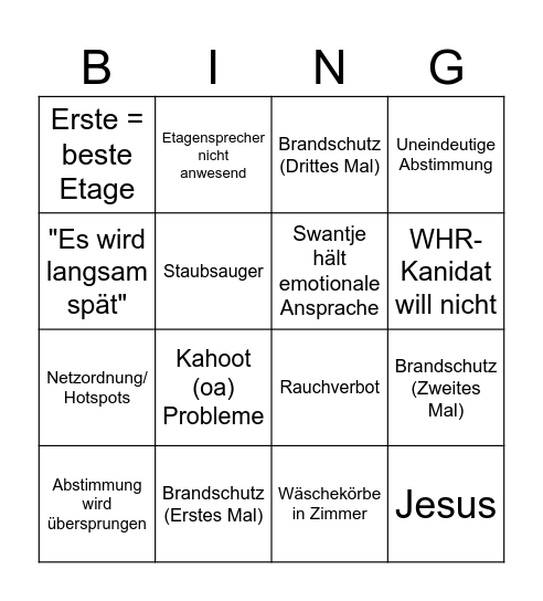 VV-Bing Bingo Card