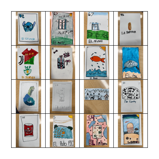 Ramirez 5th grade Bingo Card