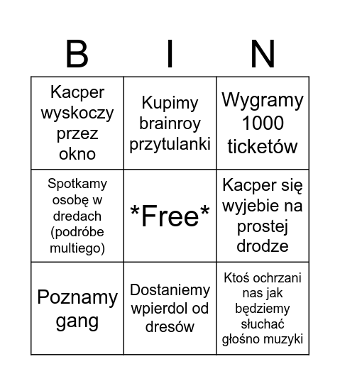Debaty prezydenckie 2025 bingo Card