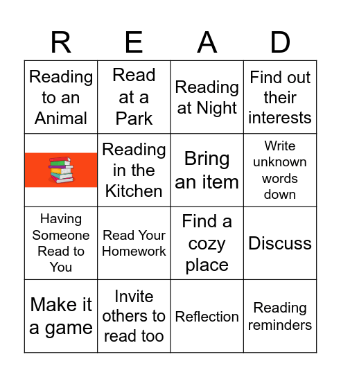 Open Books - AACC Bingo Card