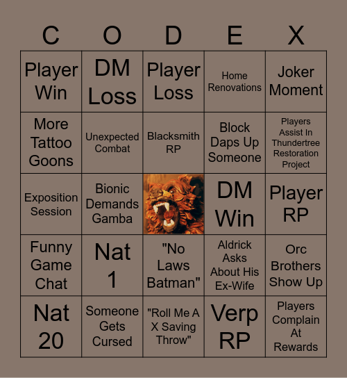 Birthday Bonanza Bingo Card