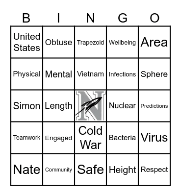 L and B's Brain Break BINGO Card