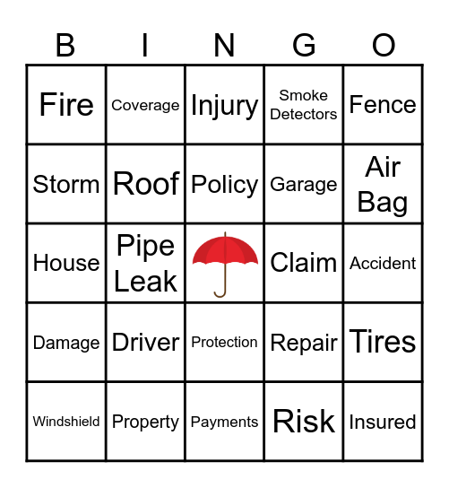 Travelers Bingo Card