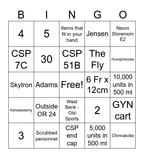 Unit 2 BINGO Card
