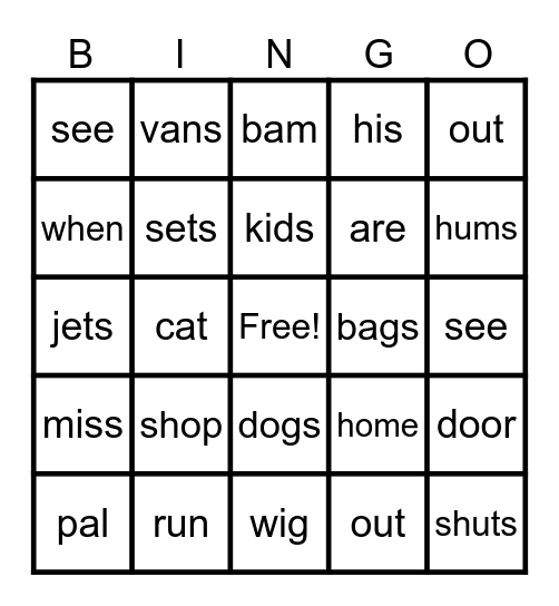 Al Runs To The Shop Bingo Card