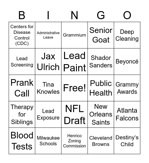 CNN 10 4/29/25 Bingo Card