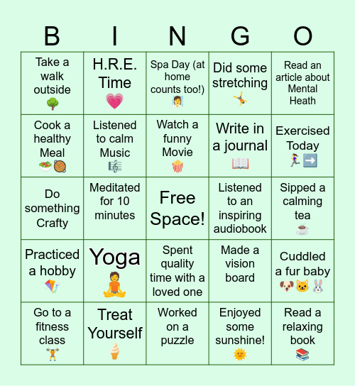 ELC Connect & Reflect Bingo May 2025 Bingo Card
