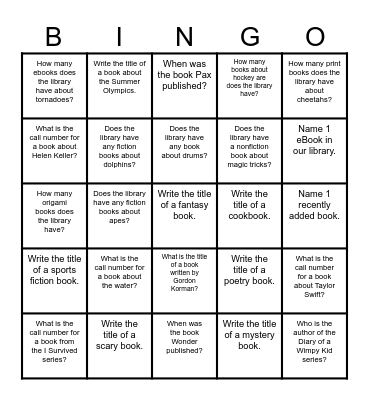 Destiny Discover Bingo Challenge Bingo Card