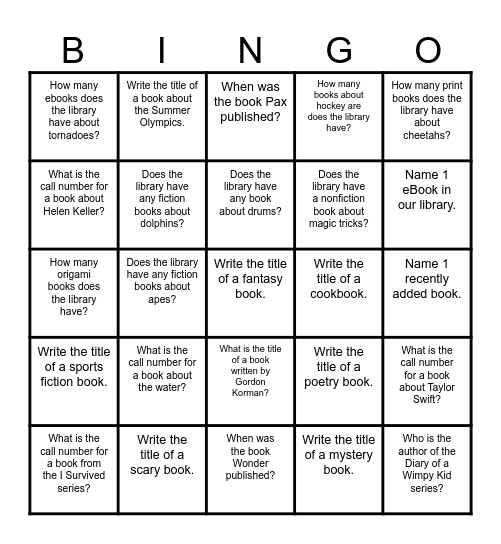 Destiny Discover Bingo Challenge Bingo Card