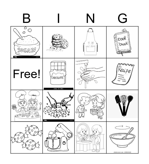 Sweet Treats Bingo! Bingo Card