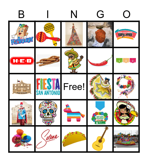 FIESTA BINGO Card