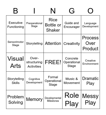 Brain Buster Bingo Card