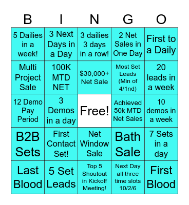 Mad City Canvass Bingo Card