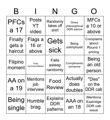 SystemKrash Bingo Card