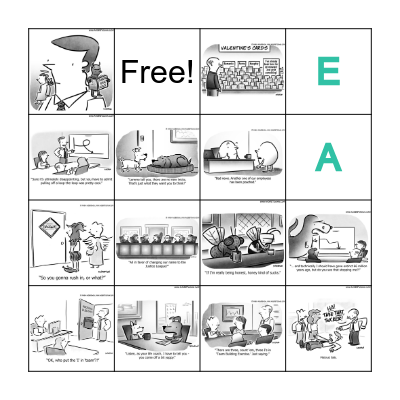 Leadership Bingo Card