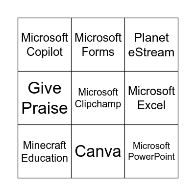 Learning Technologies Bingo Card