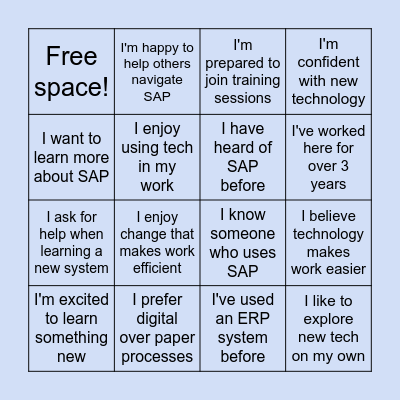 PULSE.ai Bingo! Bingo Card