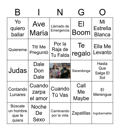 Bingo per Senyores Bingo Card