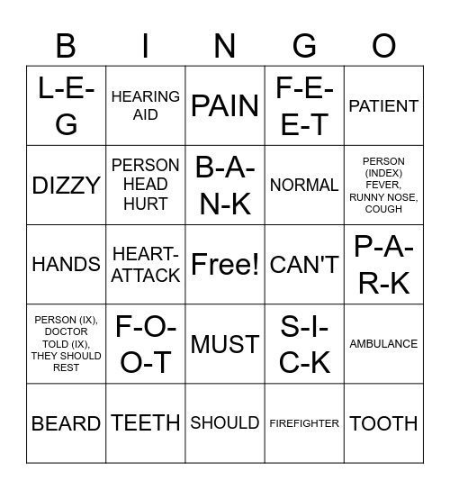 UNIT 7: TOPIC 1-3/CLOZURE/MONO GRAMMAR Bingo Card